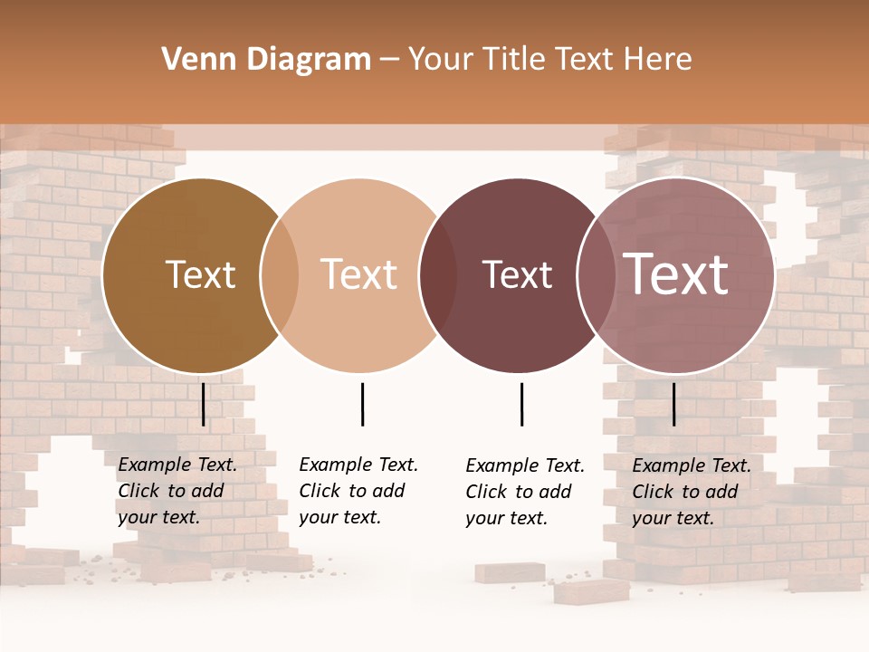 Text Pattern Illustration PowerPoint Template