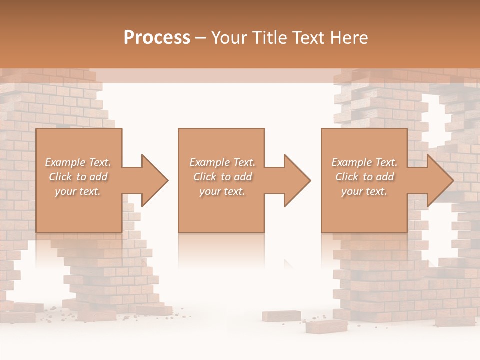 Text Pattern Illustration PowerPoint Template