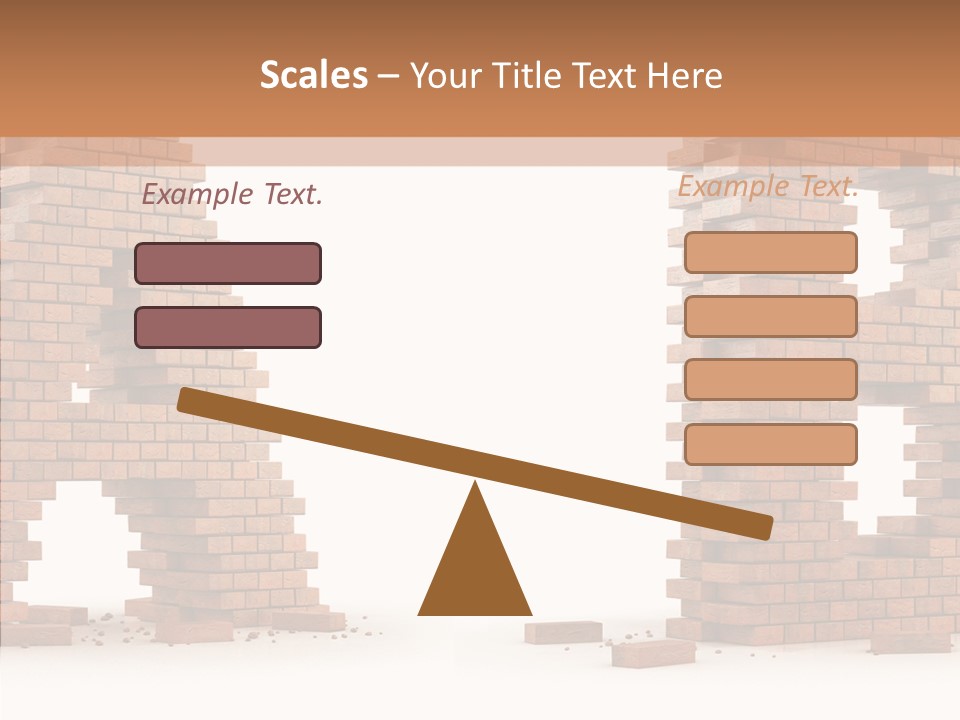 Text Pattern Illustration PowerPoint Template