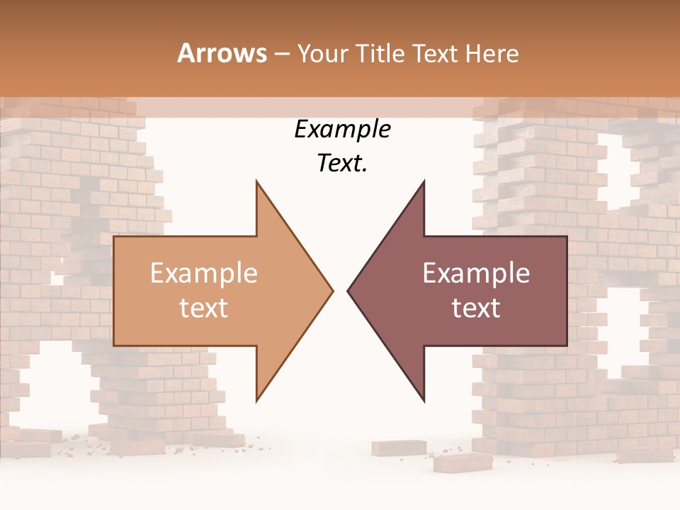 Text Pattern Illustration PowerPoint Template
