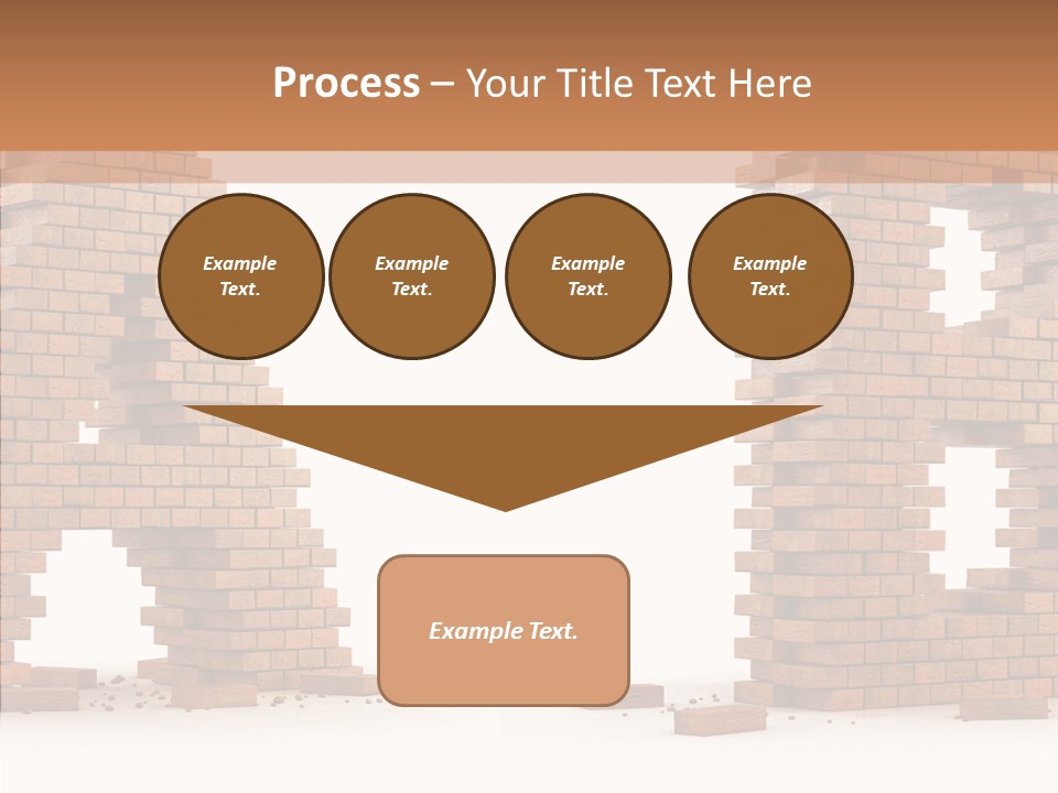 Text Pattern Illustration PowerPoint Template