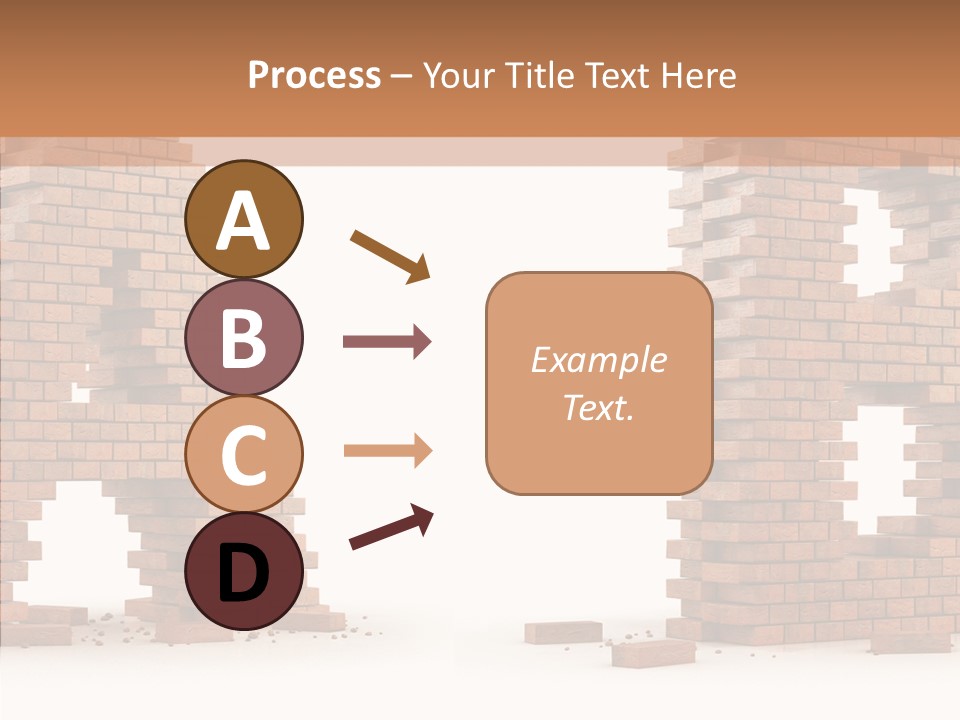 Text Pattern Illustration PowerPoint Template