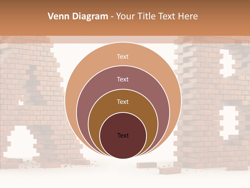 Text Pattern Illustration PowerPoint Template
