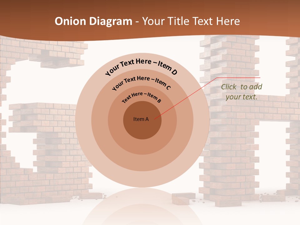 Brickwall Typography Sign PowerPoint Template