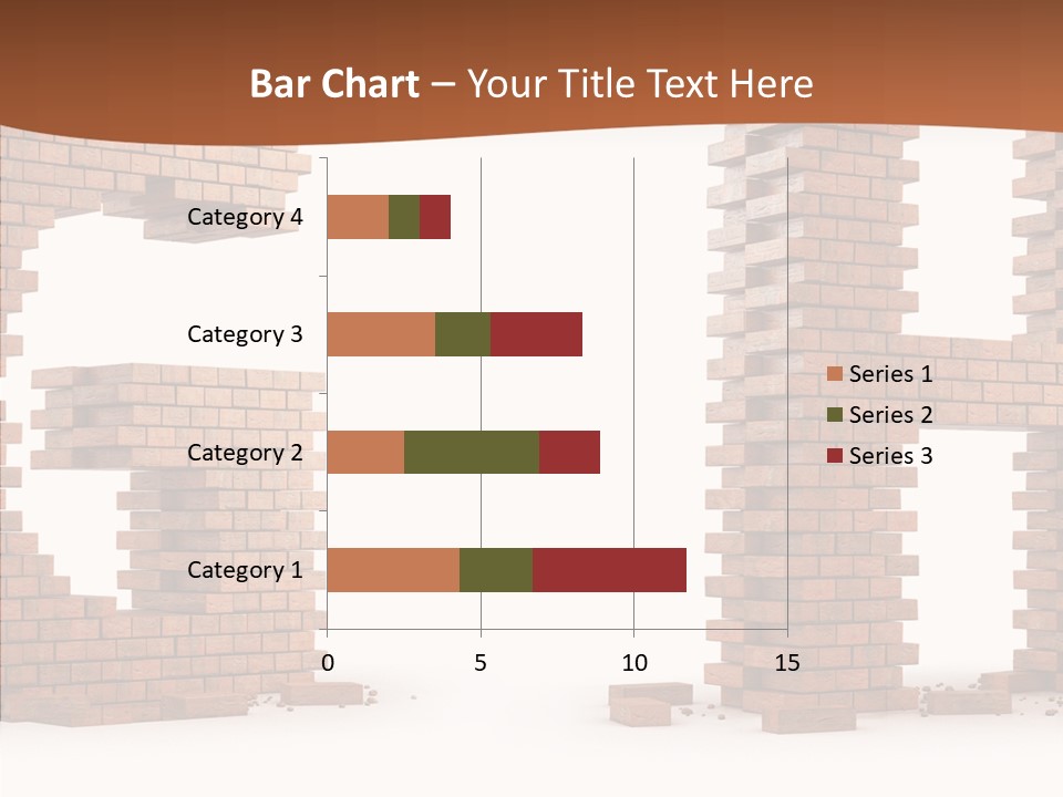 Brickwall Typography Sign PowerPoint Template