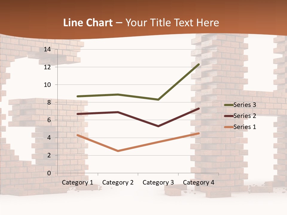 Brickwall Typography Sign PowerPoint Template
