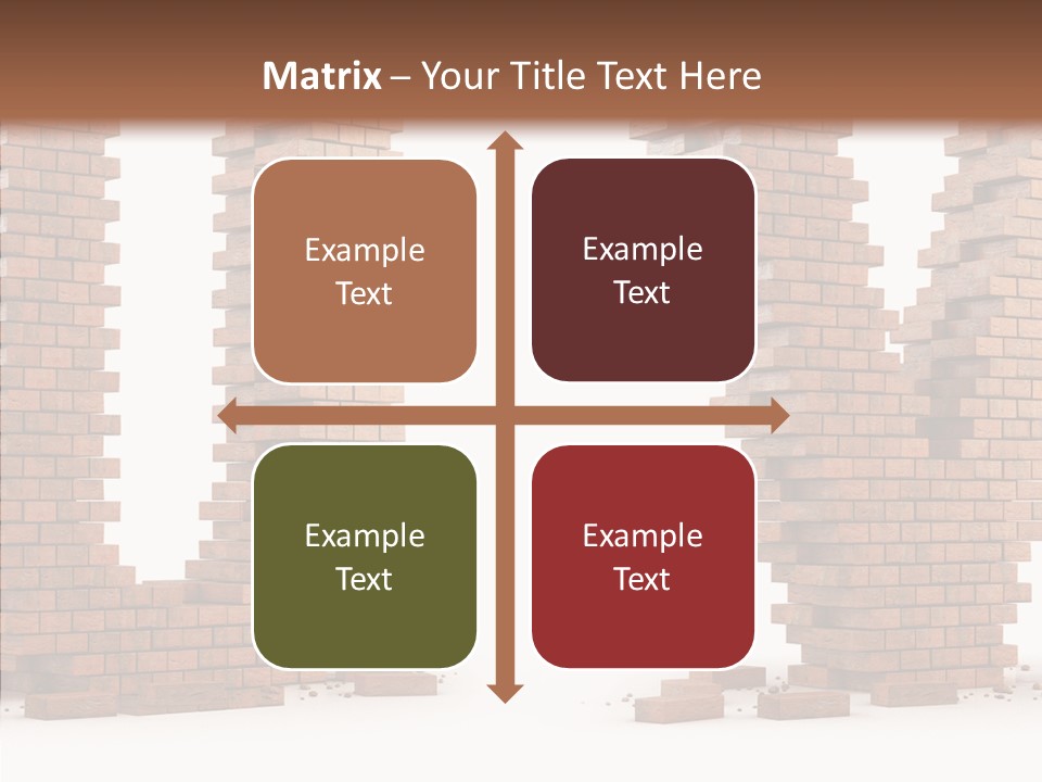 Stone Texture Case PowerPoint Template