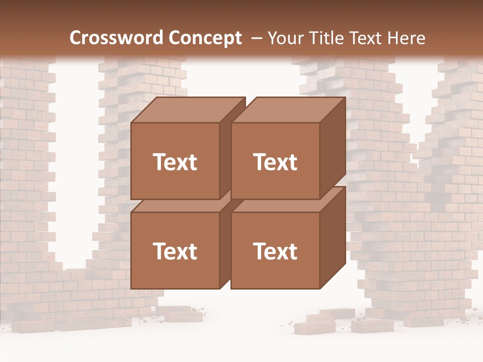 Stone Texture Case PowerPoint Template