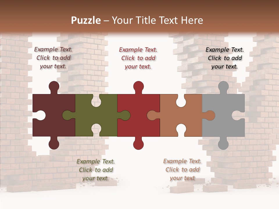 Stone Texture Case PowerPoint Template