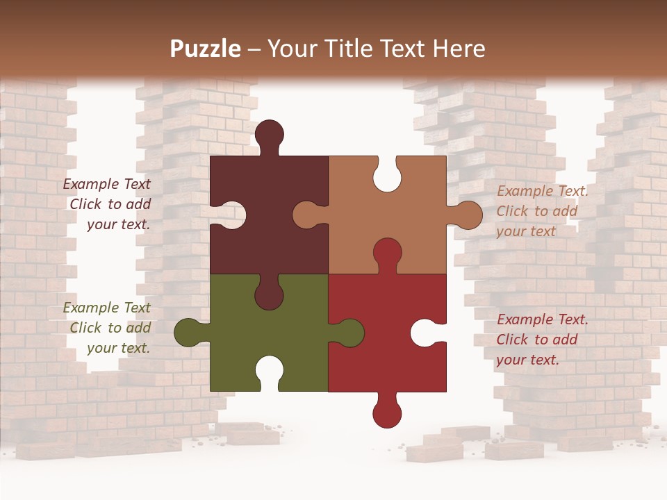 Stone Texture Case PowerPoint Template