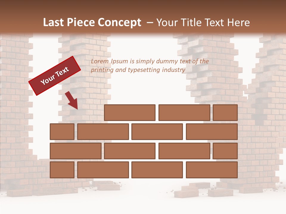 Stone Texture Case PowerPoint Template