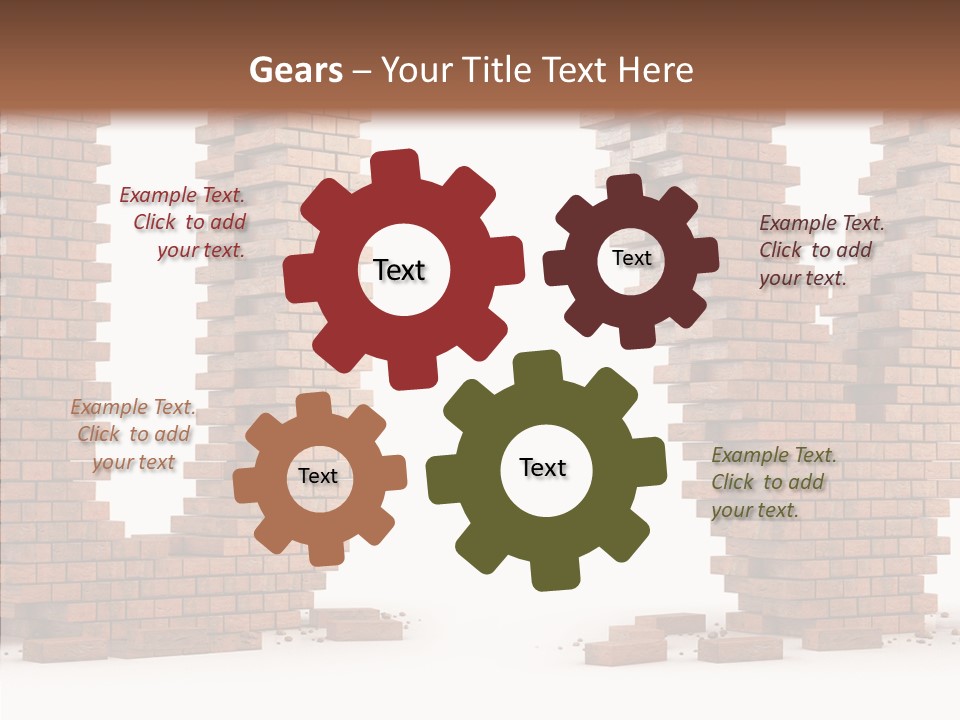 Stone Texture Case PowerPoint Template