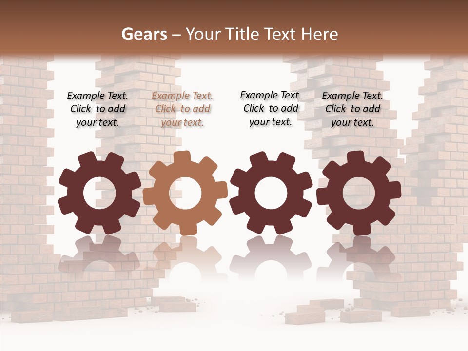 Stone Texture Case PowerPoint Template