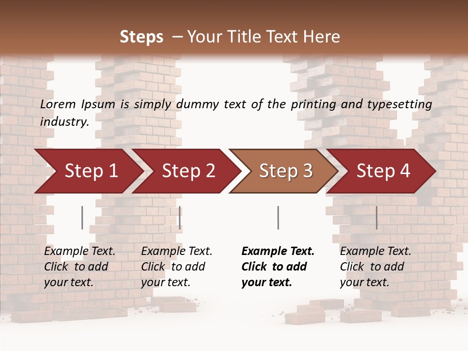 Stone Texture Case PowerPoint Template