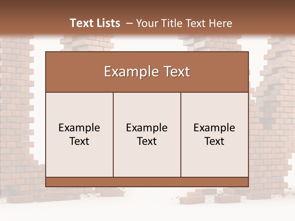 Stone Texture Case PowerPoint Template