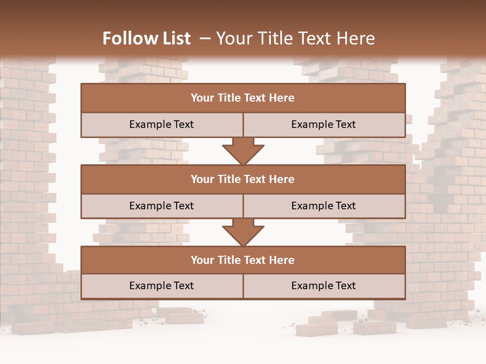 Stone Texture Case PowerPoint Template