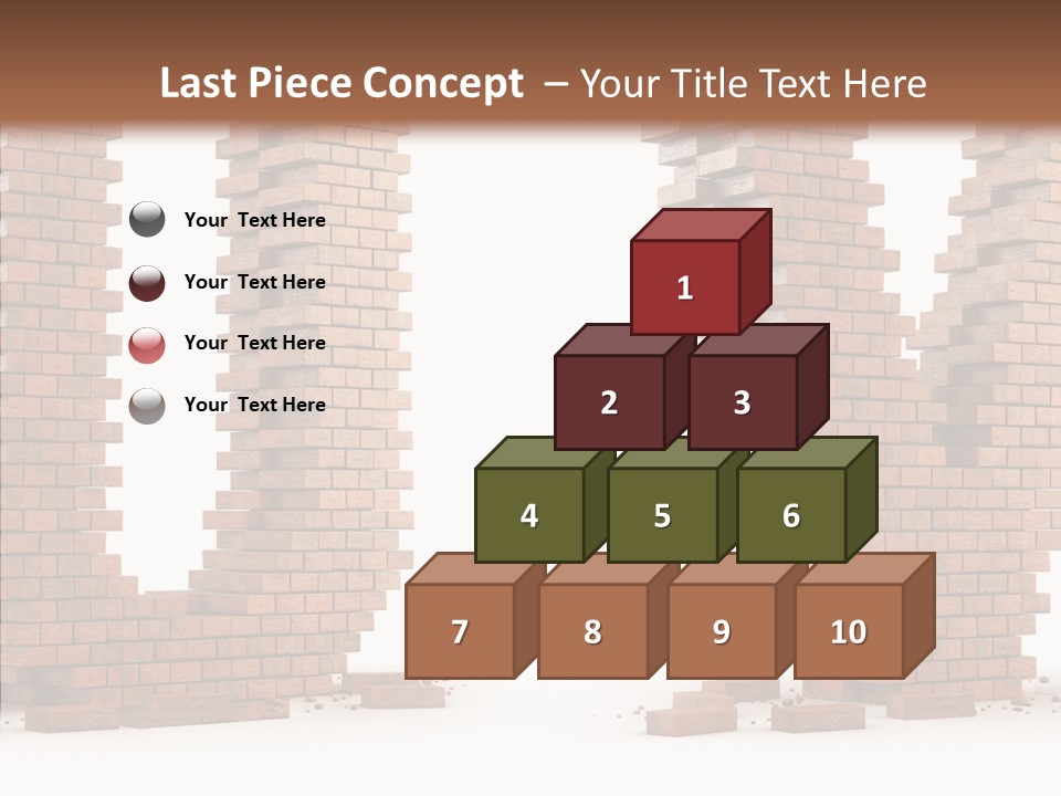 Stone Texture Case PowerPoint Template