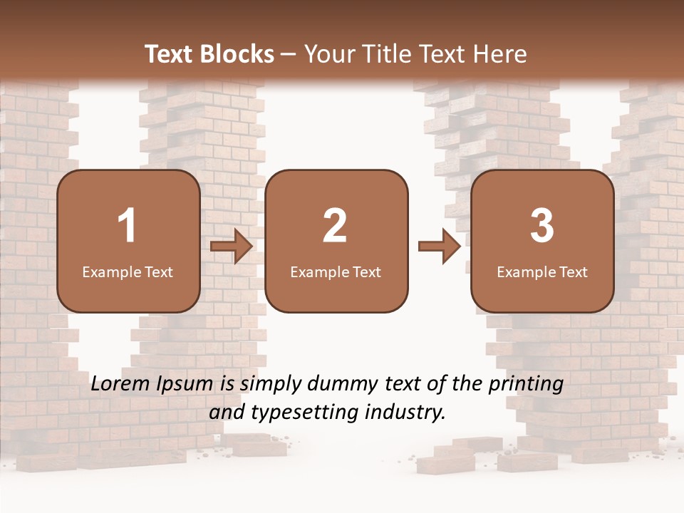 Stone Texture Case PowerPoint Template