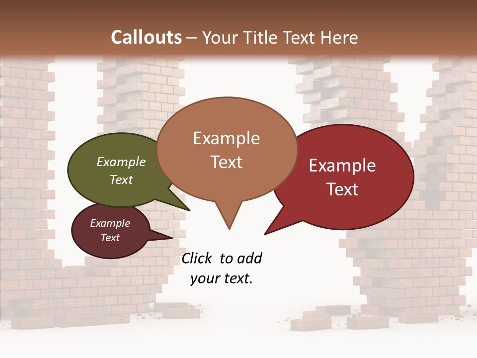 Stone Texture Case PowerPoint Template