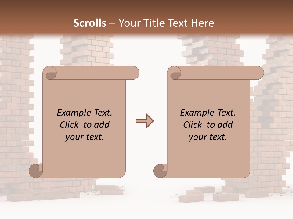 Stone Texture Case PowerPoint Template