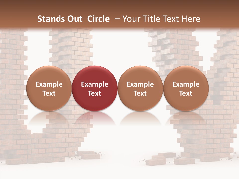 Stone Texture Case PowerPoint Template