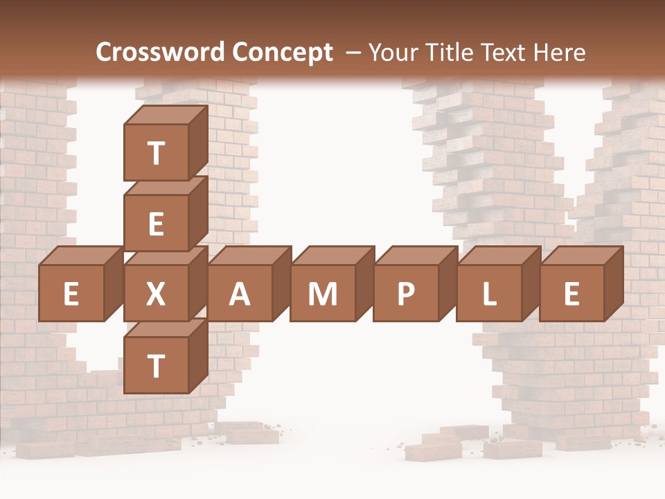 Stone Texture Case PowerPoint Template