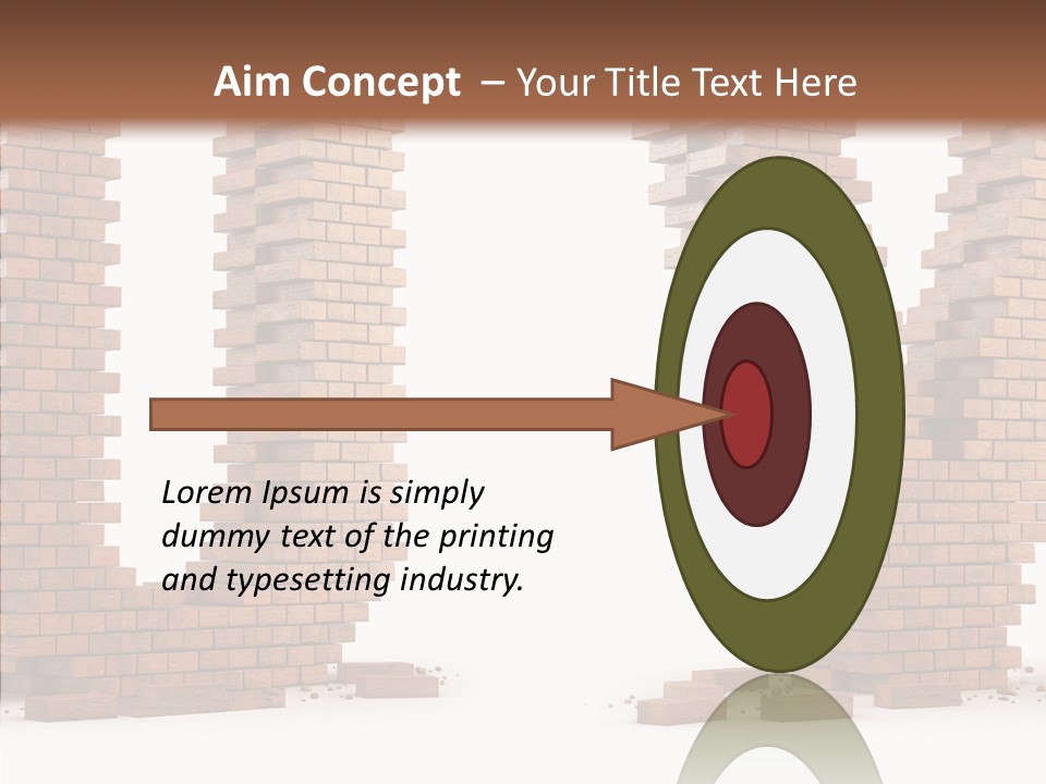 Stone Texture Case PowerPoint Template