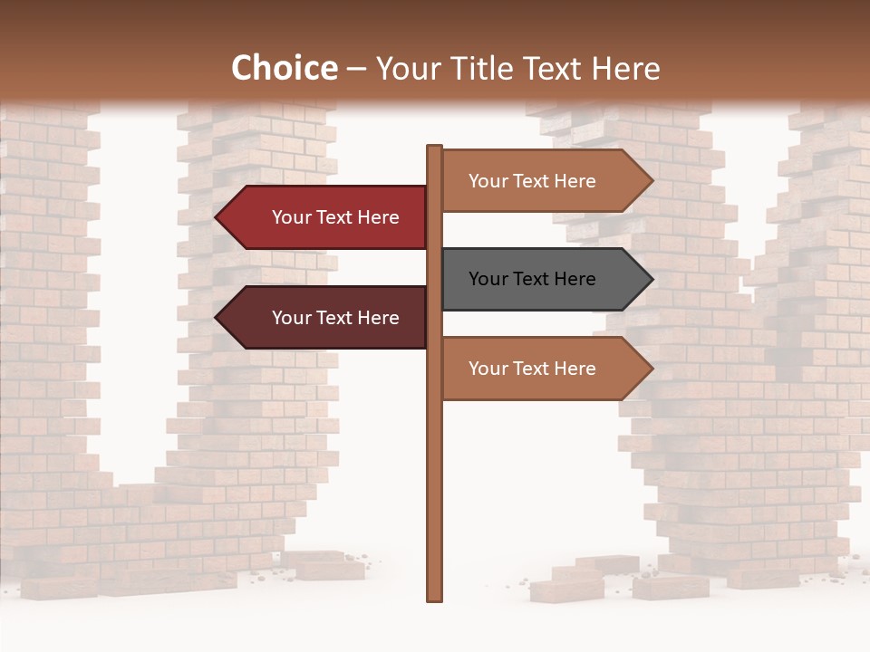 Stone Texture Case PowerPoint Template
