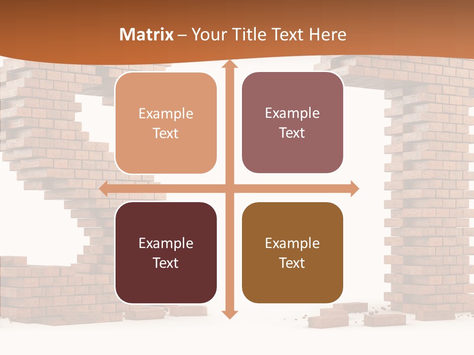 Shape Upper Texture PowerPoint Template