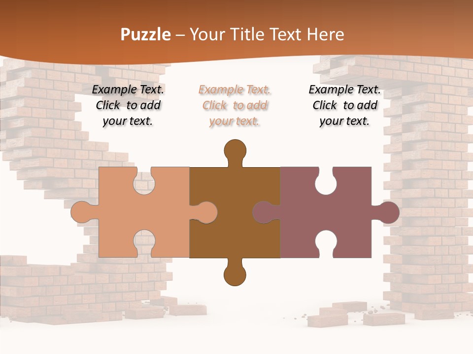 Shape Upper Texture PowerPoint Template