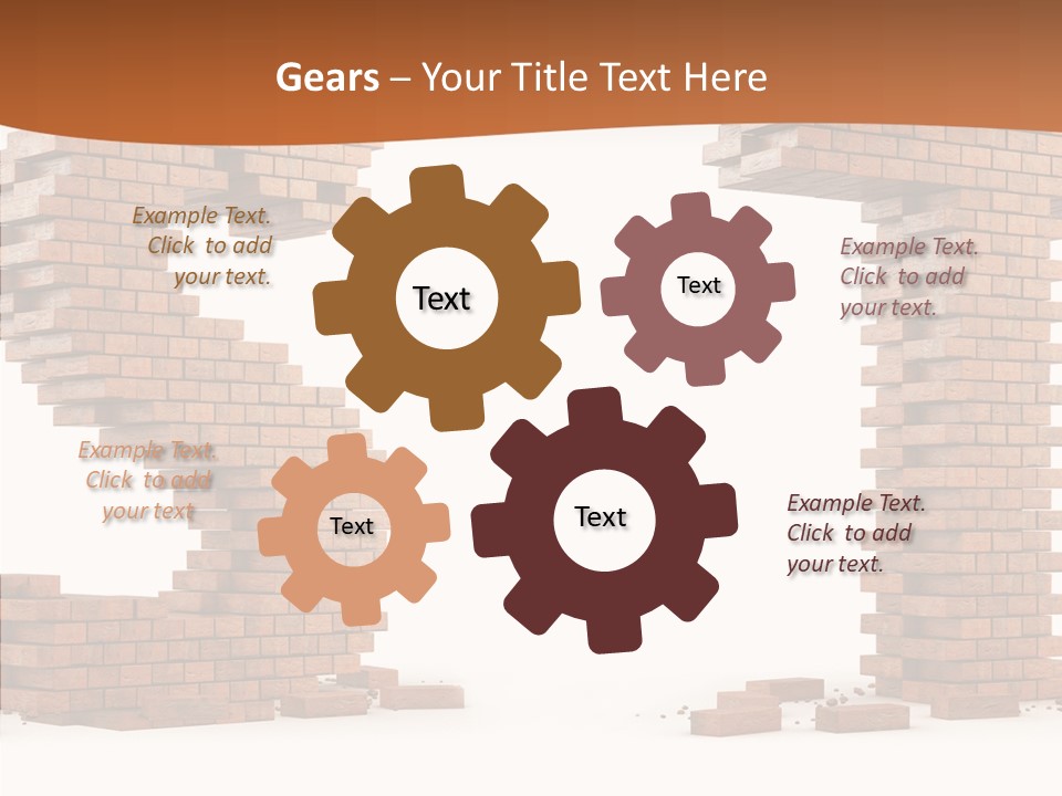 Shape Upper Texture PowerPoint Template