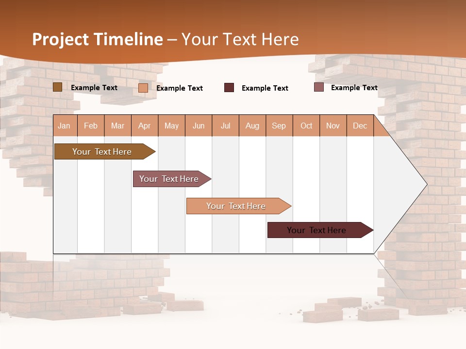 Shape Upper Texture PowerPoint Template