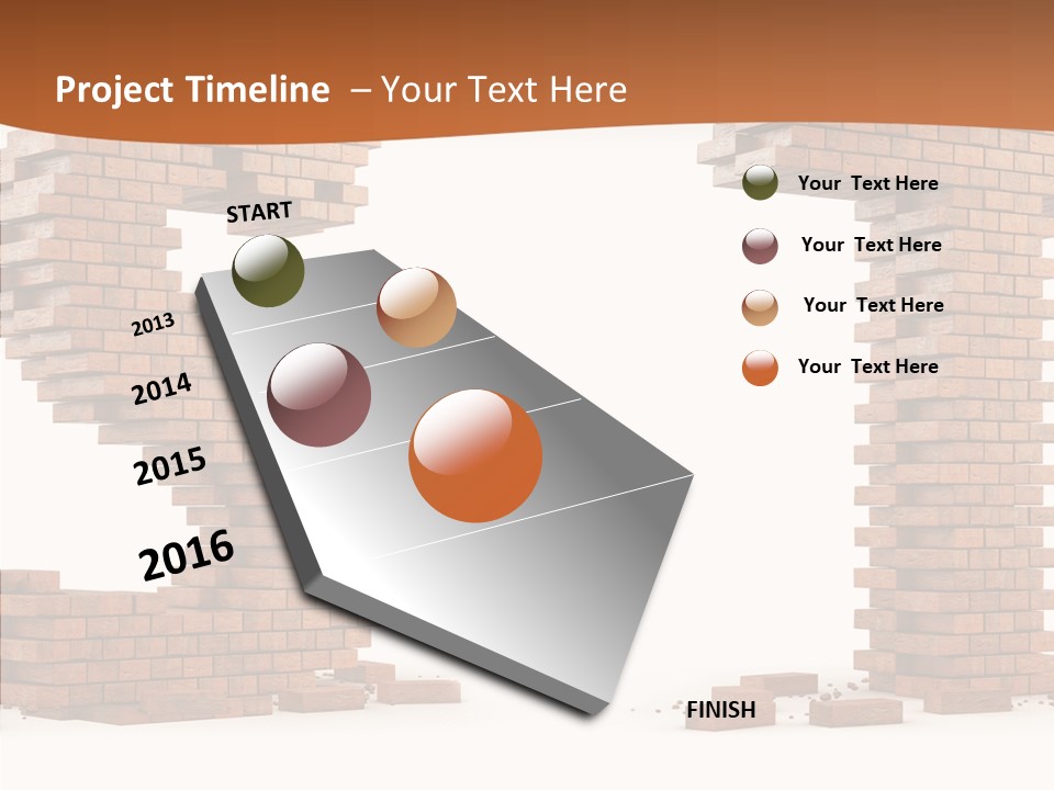 Shape Upper Texture PowerPoint Template