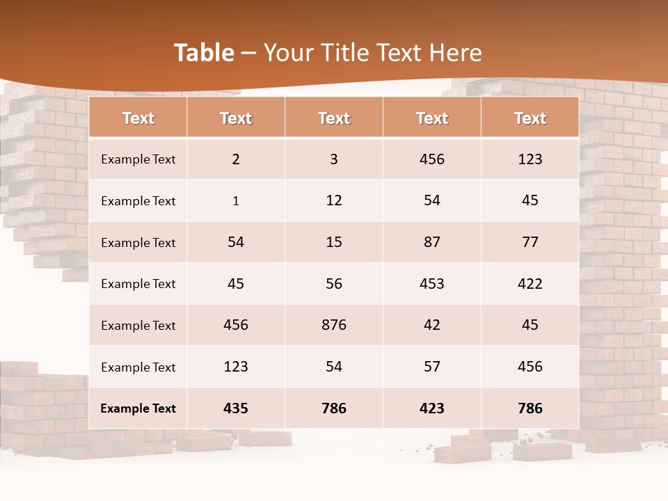 Shape Upper Texture PowerPoint Template