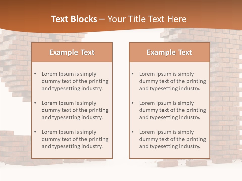 Shape Upper Texture PowerPoint Template