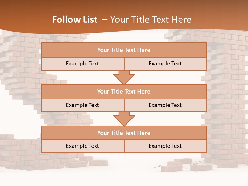 Shape Upper Texture PowerPoint Template
