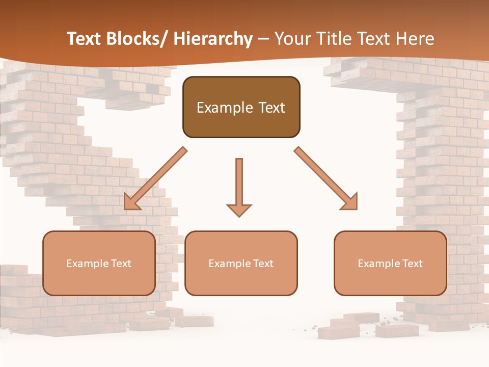 Shape Upper Texture PowerPoint Template