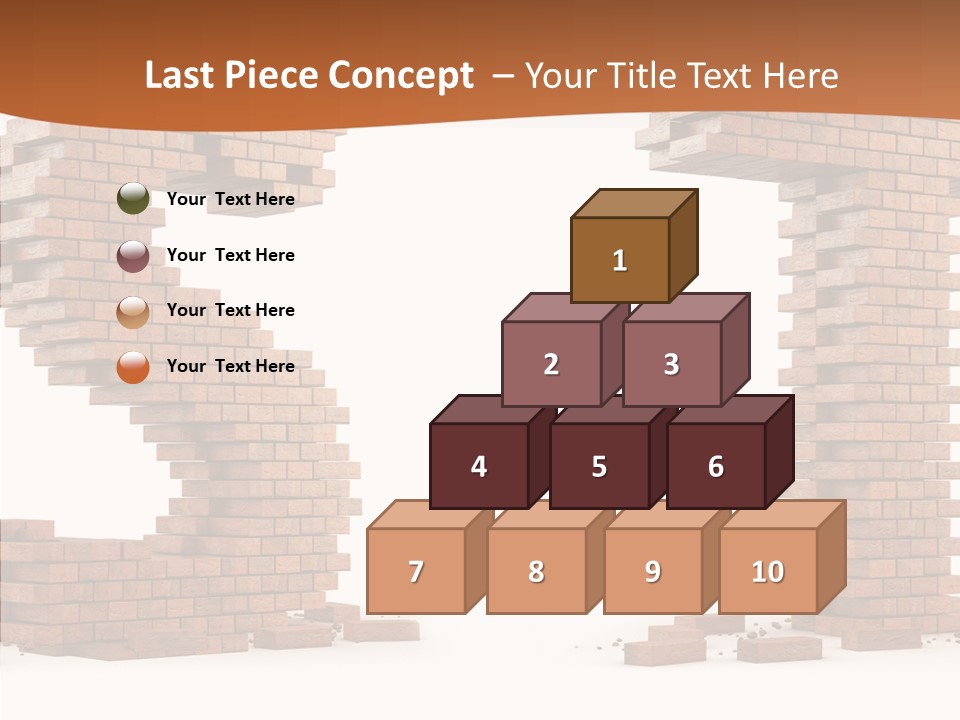 Shape Upper Texture PowerPoint Template