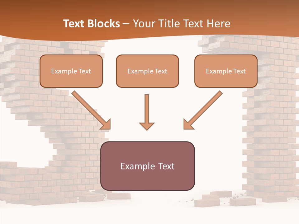 Shape Upper Texture PowerPoint Template