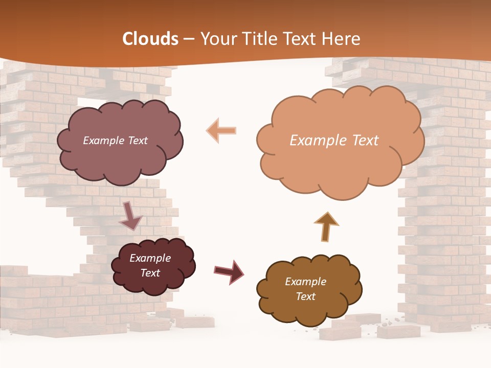 Shape Upper Texture PowerPoint Template