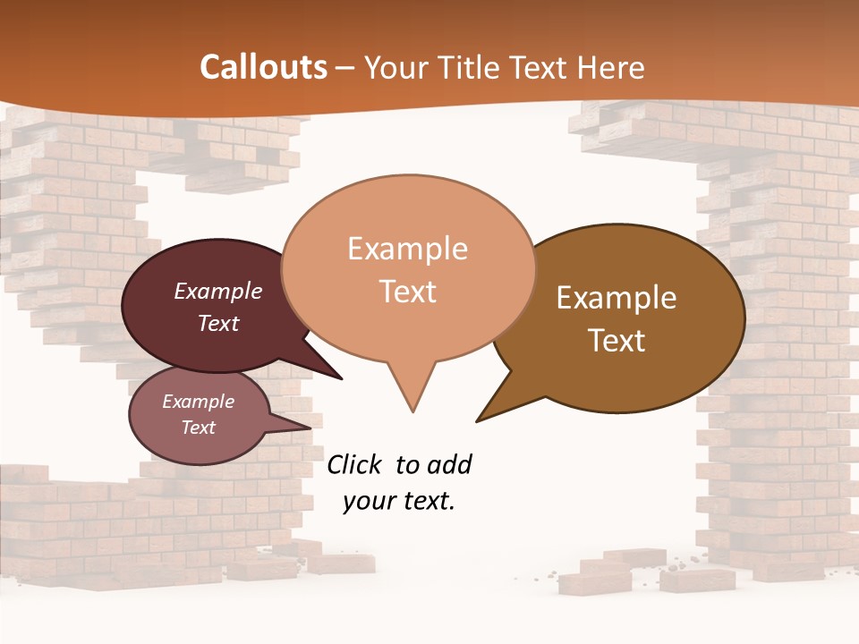 Shape Upper Texture PowerPoint Template