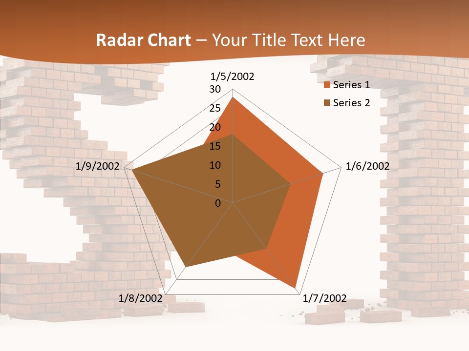 Shape Upper Texture PowerPoint Template