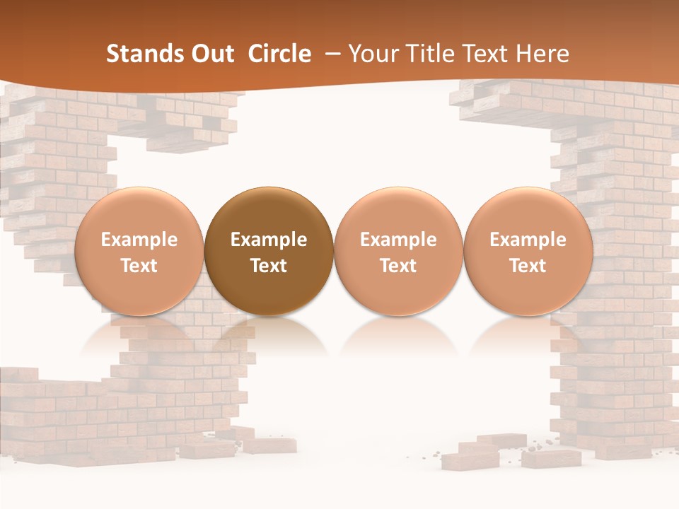 Shape Upper Texture PowerPoint Template