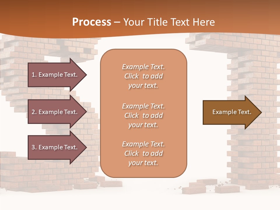 Shape Upper Texture PowerPoint Template