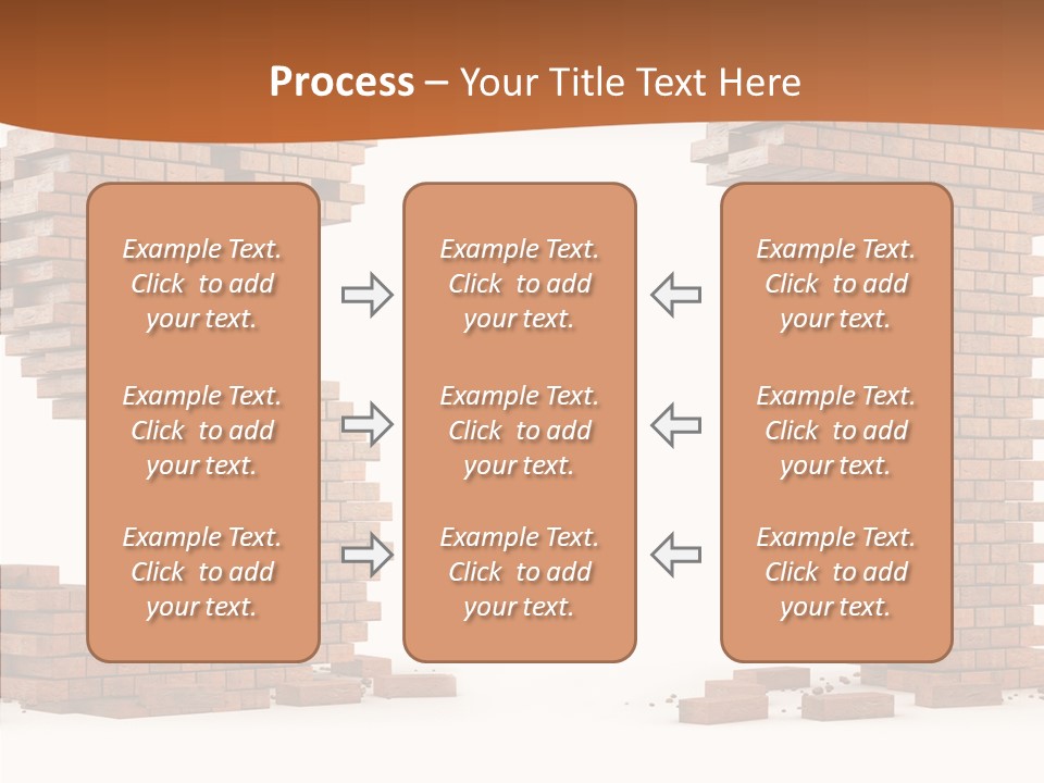 Shape Upper Texture PowerPoint Template