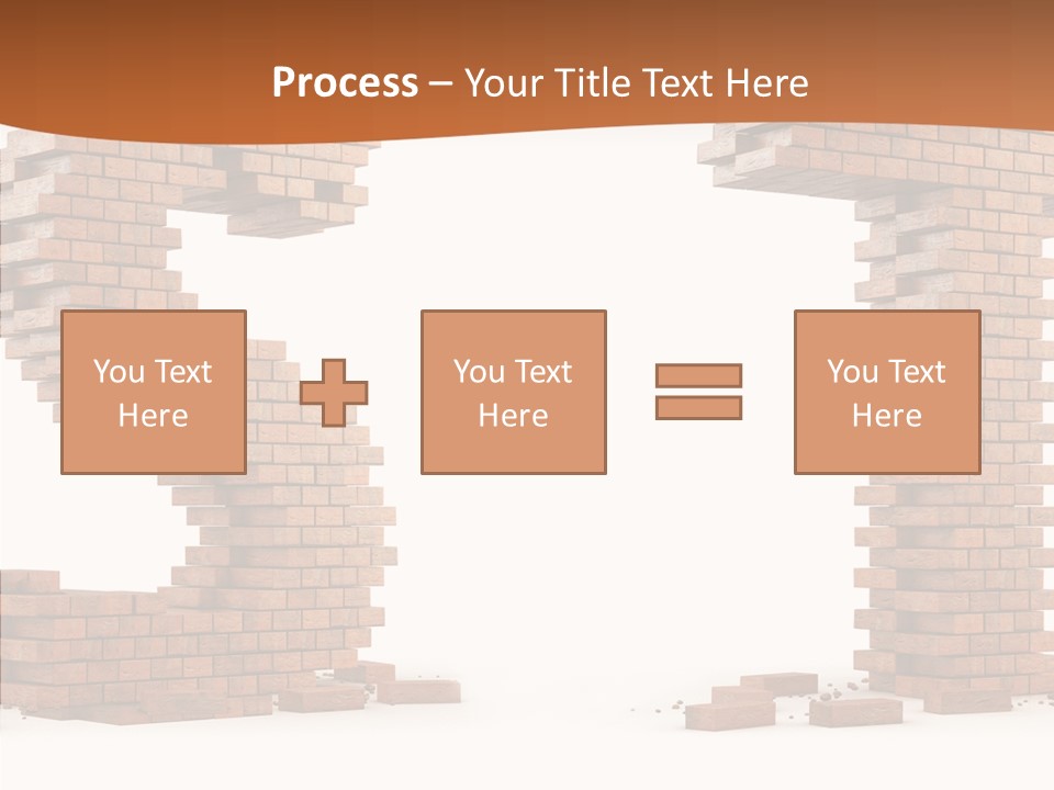 Shape Upper Texture PowerPoint Template