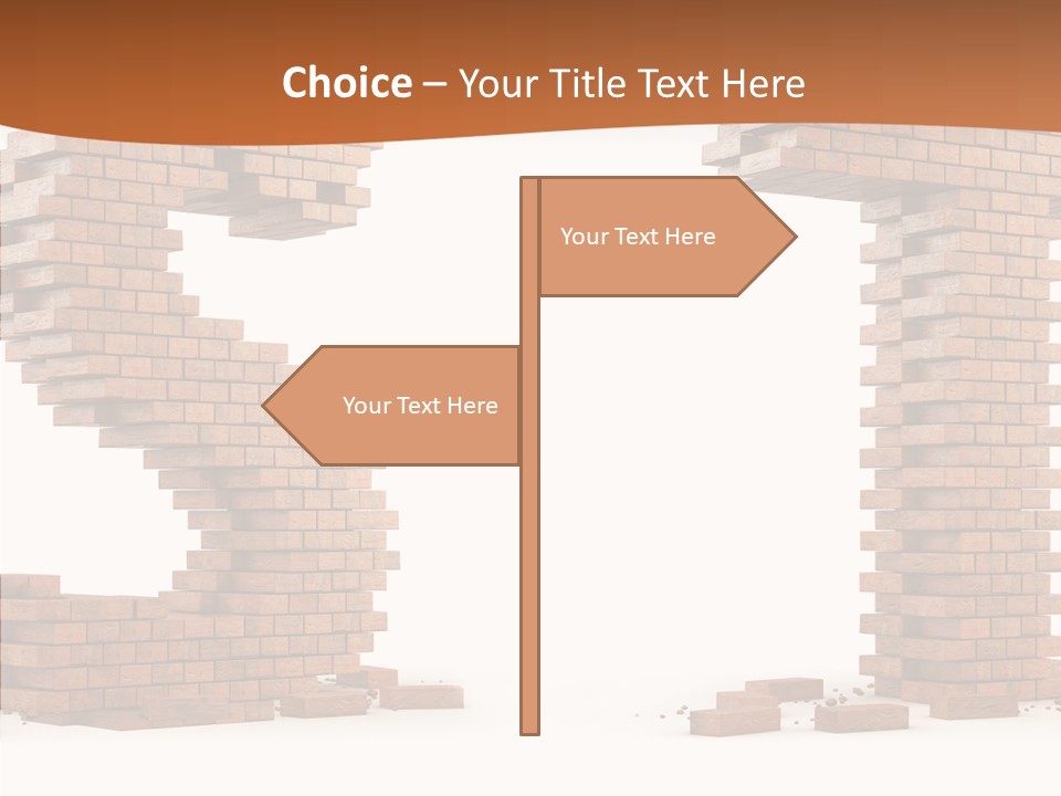 Shape Upper Texture PowerPoint Template