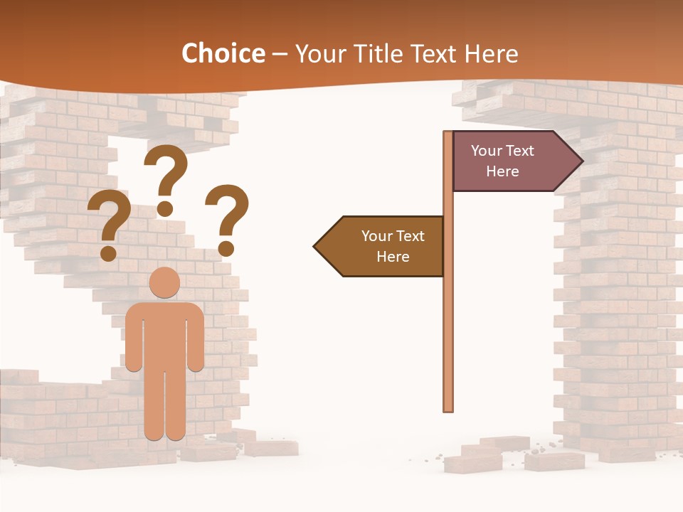 Shape Upper Texture PowerPoint Template