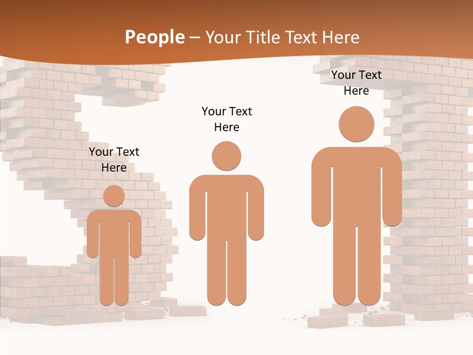 Shape Upper Texture PowerPoint Template
