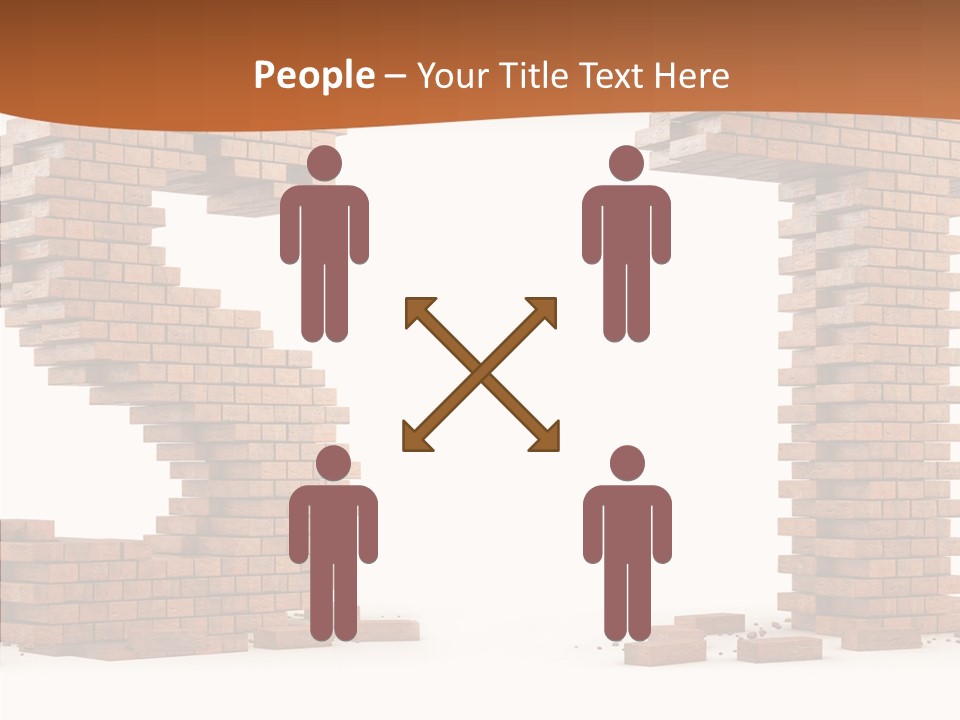 Shape Upper Texture PowerPoint Template